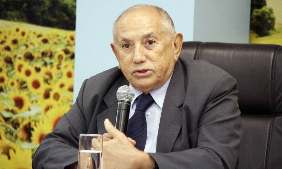 Ex-governador do Tocantins José Wilson Siqueira Campos  — Foto: Aldemar Ribeiro/ATN