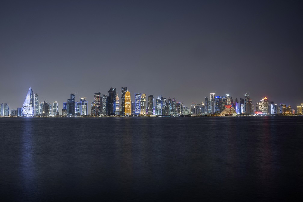 Vista geral da cidade de Doha, no Catar — Foto: Marko Djurica/REUTERS