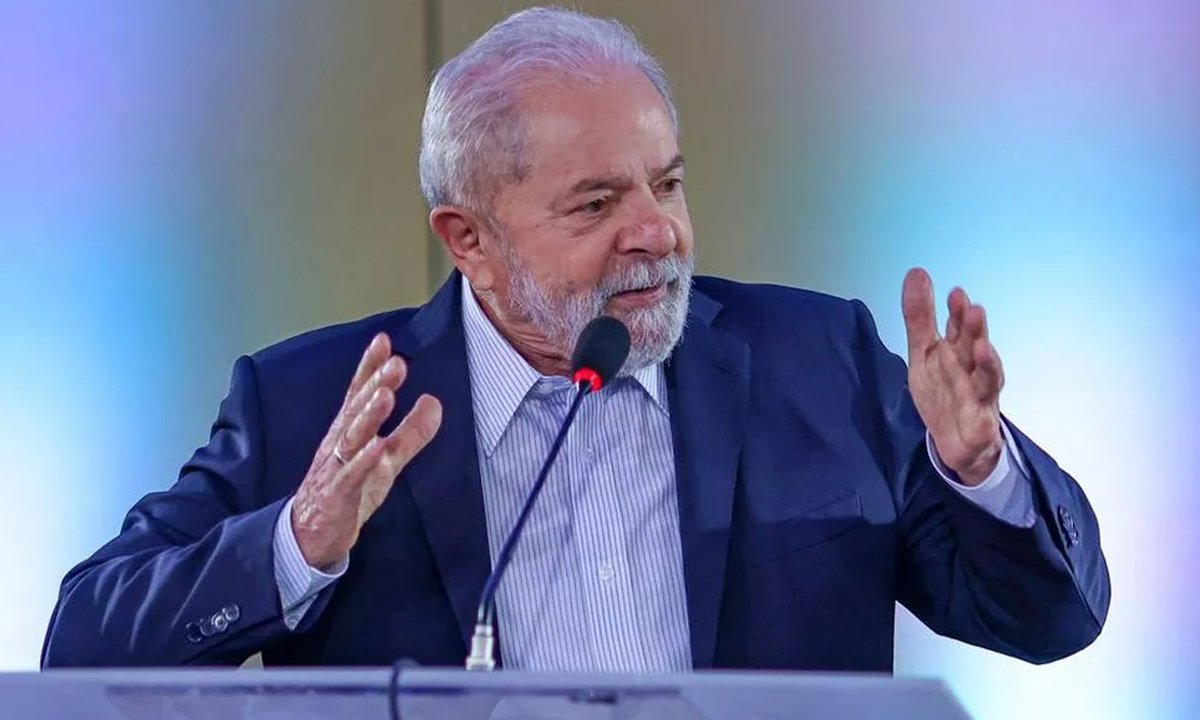 Ex-presidente Lula. — Foto: Ricardo Stuckerto